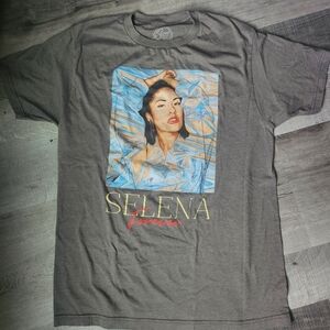 Selena Forever Gray Shirt Medium